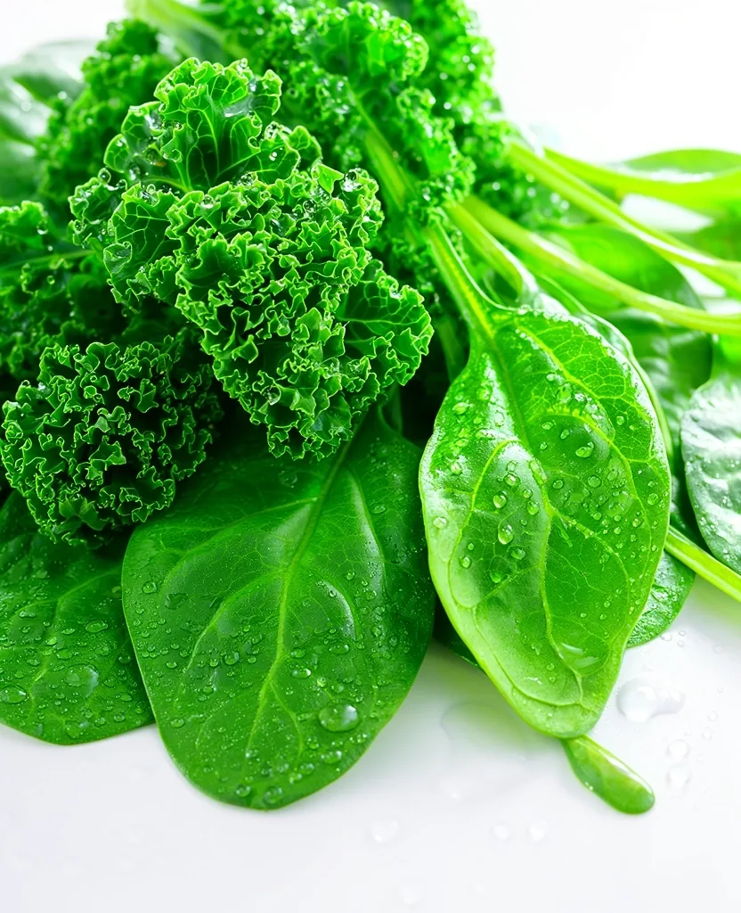 Vegetales de hoja verde y nutrición