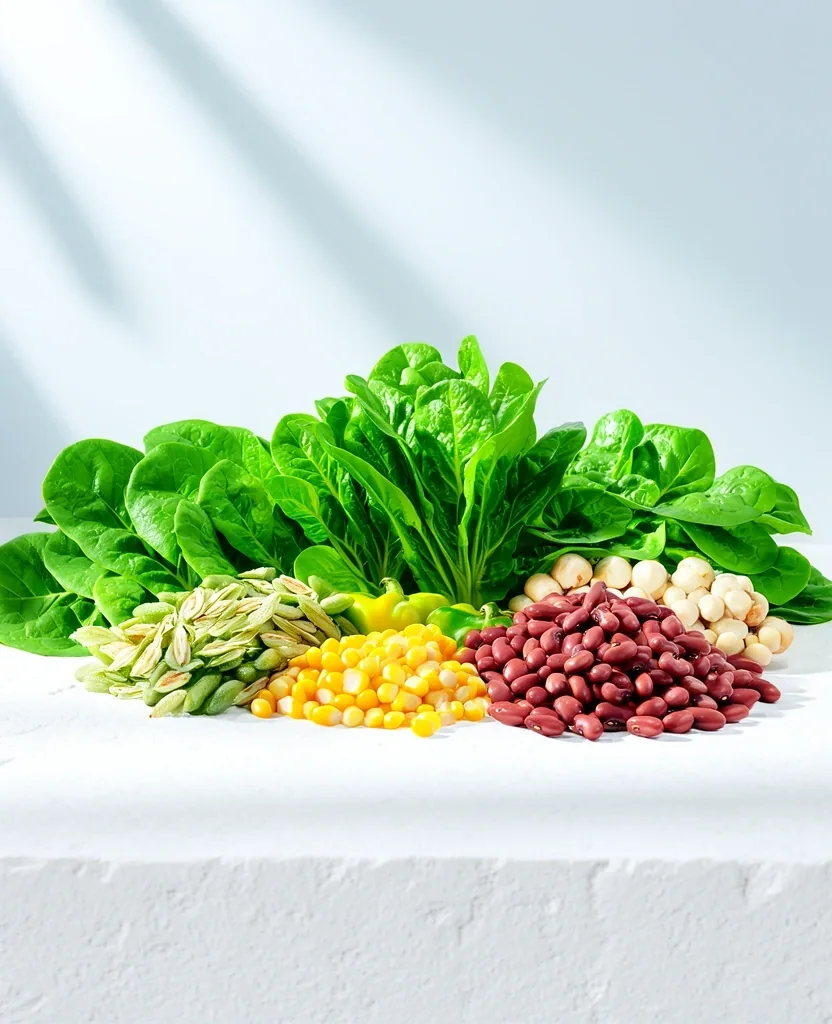 Vegetales frescos de Colombia